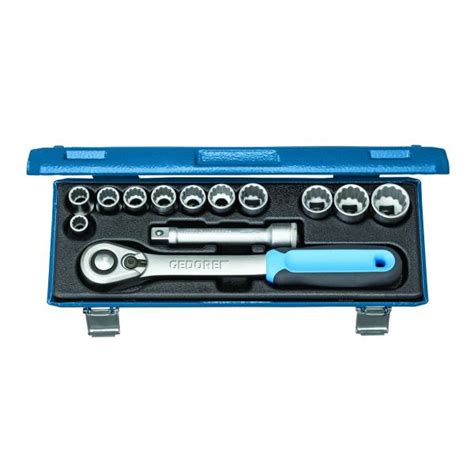 Gedore D Kmu Socket Set With Metric Ud Profile Pcs