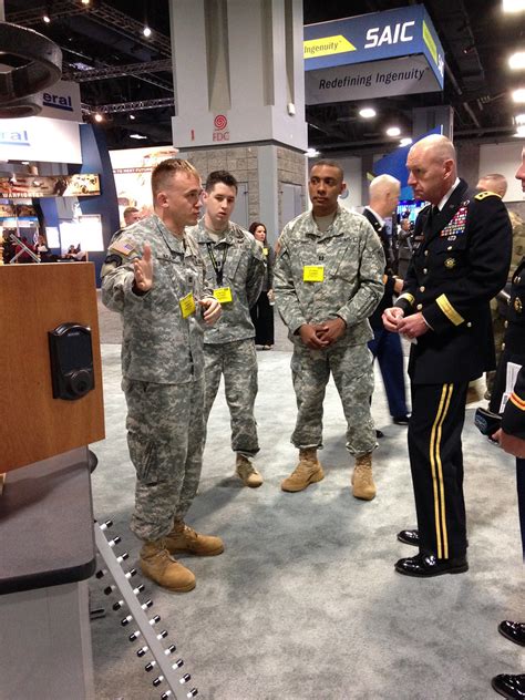 Army Cyber At AUSA 2015 Officers From The Army Cyber Insti Flickr