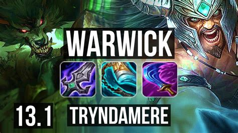 Warwick Vs Trynda Top Solo Kills Rank Warwick Games