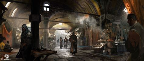 Assassins Creed Revelations Concept Art By Martin Deschambault Concept Art World