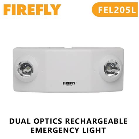 Dual Optics Rechargeable Emergency Lamp Commercial Emergency Light