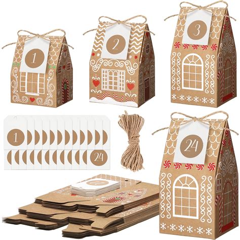 Buy Woanger Empty Advent Boxes To Fill Christmas Advent Days