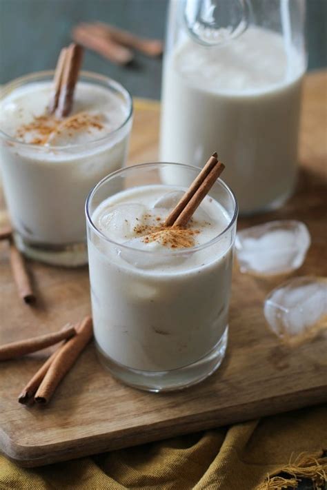 Naturally Sweetened Horchata Cocktails - The Roasted Root