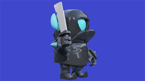 Stl File Mini Pekka Clash Royale・3d Print Model To Download・cults