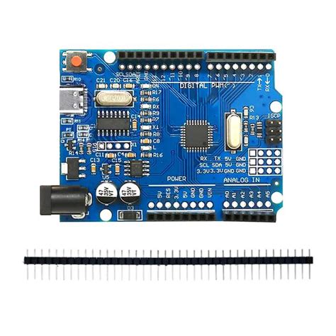 Микроконтроллер Arduino Uno R3 Type C Atmega328 Lgt8f328 Ch340