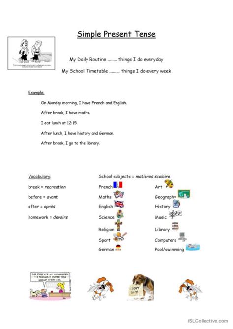 67 Timetable English Esl Worksheets Pdf And Doc