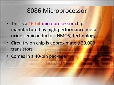 Ppt Microprocessormicrocomputer Powerpoint Presentation Free