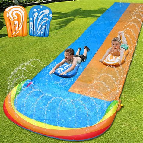 Buy Mortime Slip Water Slide With Sprinklers 22 5ft Slip And Slide