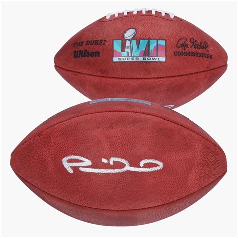 The Patrick Mahomes Autographed Super Bowl LVII Football - Hammacher ...