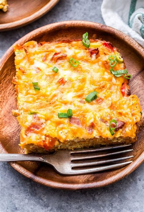 Sweet Potato Bacon And Egg Breakfast Casserole Recipe Runner