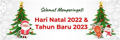 Template Banner Hari Natal Dan Tahun Baru Hari Natal Ucapan