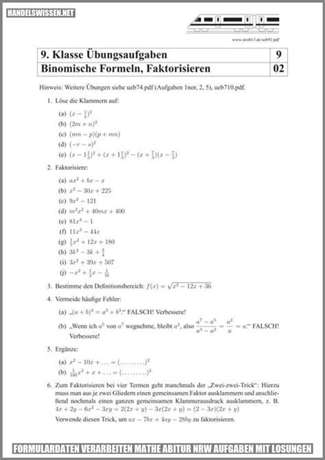 Mathe Abitur Nrw Aufgaben Mit Losungen Maximieren Sie Ihre Effizienz