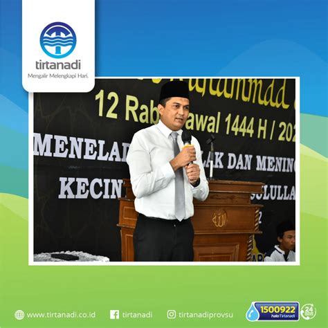 Perumda Tirtanadi Adakan Maulid Nabi Muhammad Saw H Pdam