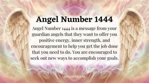 Are You Interested In Angel Number 1444 Meaning Then This Guide Is For