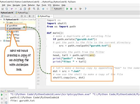 Копирование файлов в Python примеры использования функций Shutil Copy