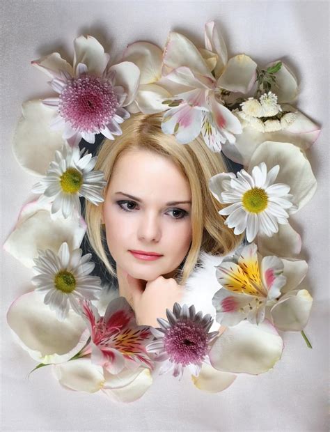 Change the look and feel of your photos with flower frame photography ...