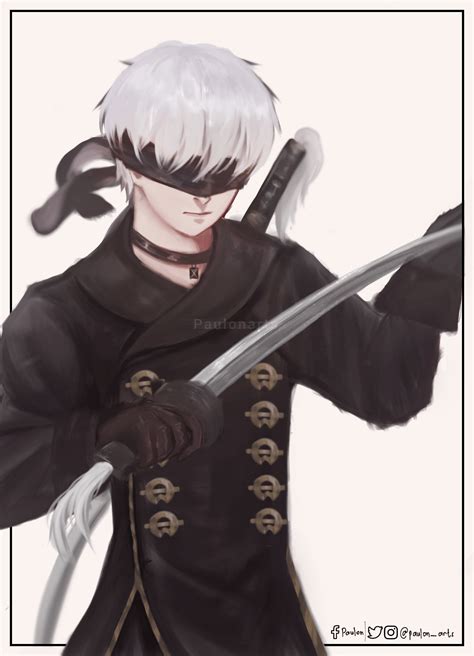 NieR: Automata - 9s fanart by Paulonarts : r/DigitalArt