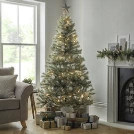 6 Unlit Artificial Christmas trees | Argos