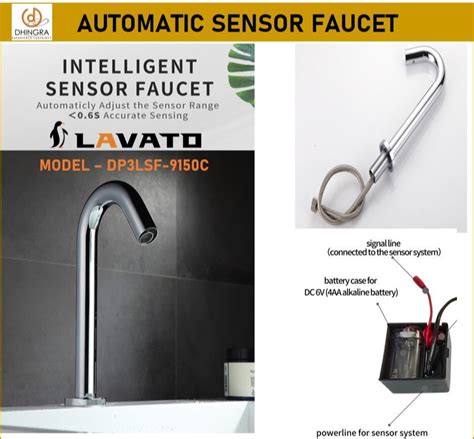 Silver Modern Sensor Tap For Bathroom Fitting At Rs 8800 In Gurugram Id 23921767430