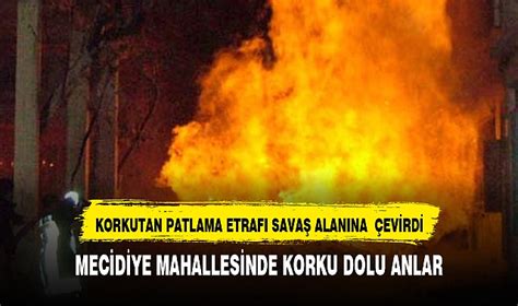 MECİDİYE MAHALLESİNDE KORKU DOLU ANLAR GÜNDEM Afyon Türkeli