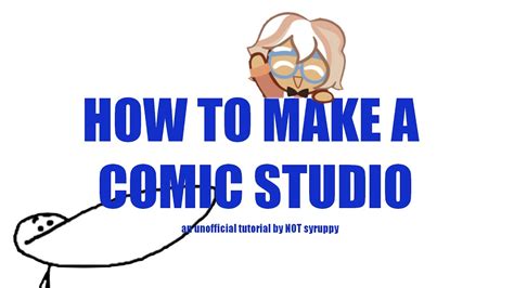 How 2 Make Comic Studio Youtube