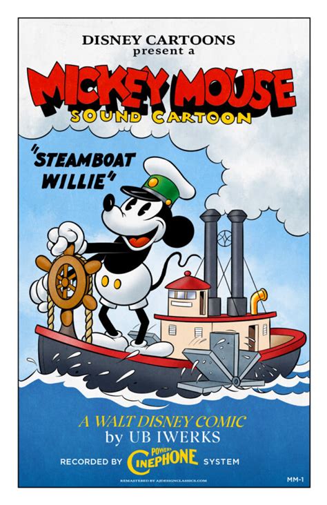 Bringing the Steamboat Willie Theatrical Poster to Life ...