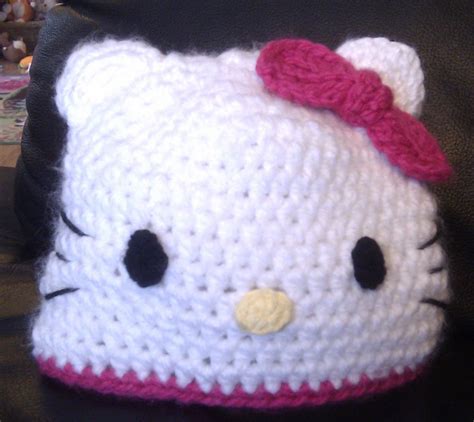 Hello Kitty Crochet hat | Hello kitty crochet, Crochet hats, Hello kitty