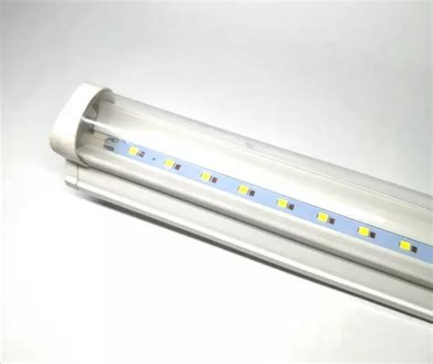 Regleta Tubo Led Con Base Integrada Blanca 18w Pack 50 Pzas