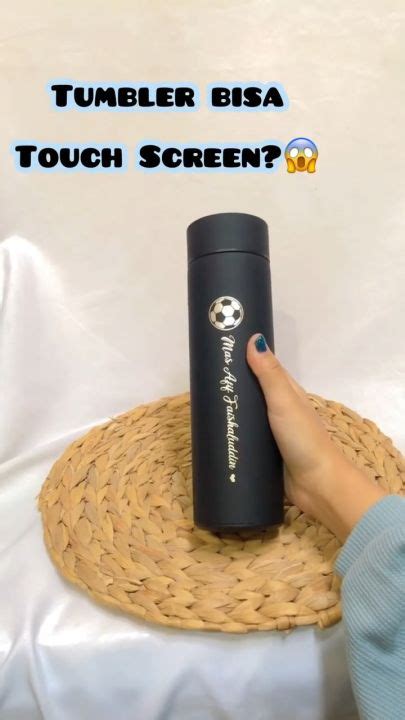 Tumbler Botol Minum Custom Nama Logo Sendiri Untuk Kado Hadiah Ulang