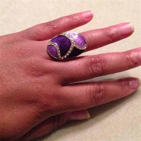 Purple Ring Purple Rings Purple Jewelry Lover