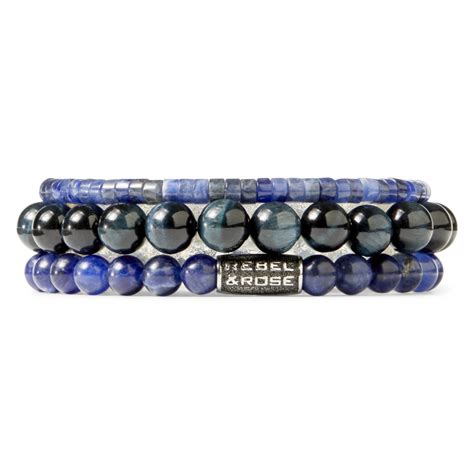 Stones Only Midnight Blue Vintage 6mm Rebel And Rose