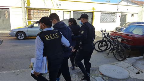 Policía Nacional Civil de Guatemala En allanamiento capturan a