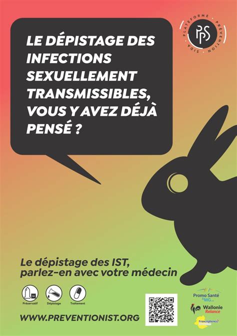 Avez vous reçu votre affiche pour promouvoir le dépistage des IST