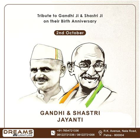 Happy Gandhi & Shastri Jayanti! | Jayanti, Gandhi, Gandhi jayanti wishes