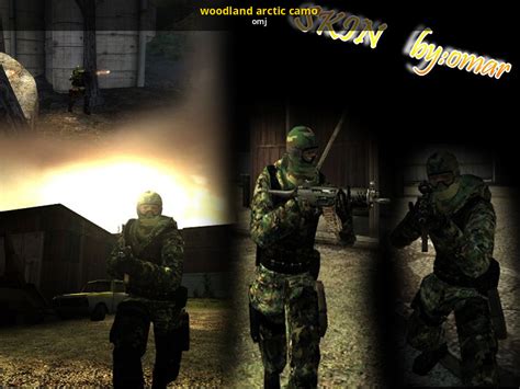 Woodland Arctic Camo Counter Strike Source Mods