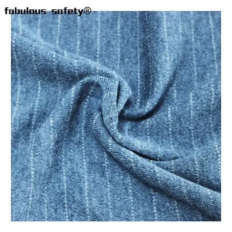 Modacrylic Cotton Fire Retardant Fr Knit Interlock Fabric For