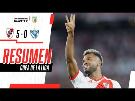 River Plate Vs V Lez Resultado Resumen Y Goles Del Partido Por