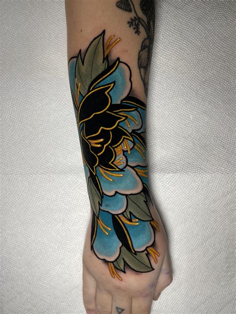 Aggregate More Than Neo Traditional Peony Tattoo Super Hot In