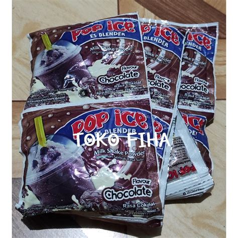 Jual Pop Ice Chocolate 25gr Sachet Indonesiashopee Indonesia