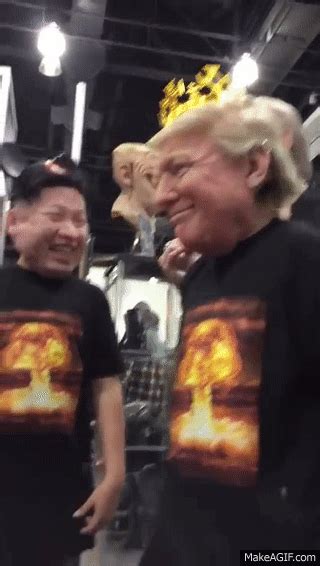 9GAG - One party dance Donald Trump invited Vladimir Putin and Kim Jong ...