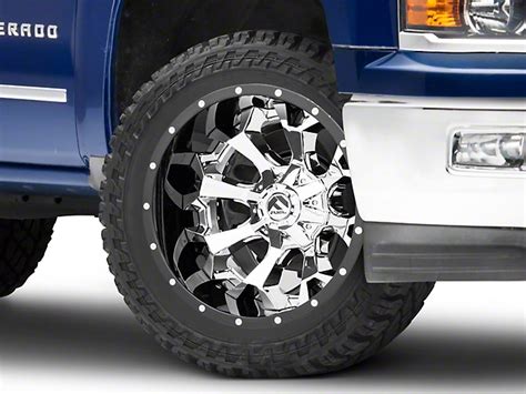 Fuel Wheels Titan Assault Chrome 6 Lug Wheel 22x14 70mm Offset D24622409847 04 15 Titan