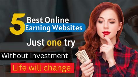 Top Online Earning Websites Without Investment Earn By Yourself