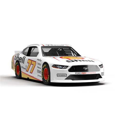 Nascar Xfinity Ford Mustang D Livery Template Model Motorsport Graphics