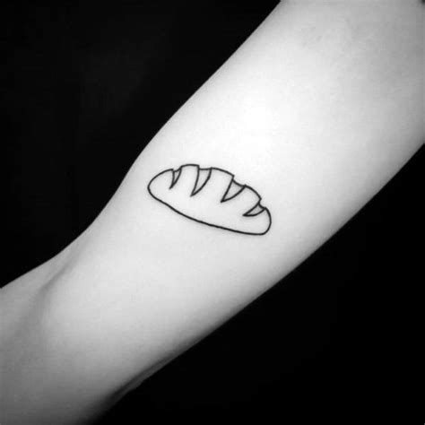 40 Bread Tattoo Ideas For Men - Loaf Designs