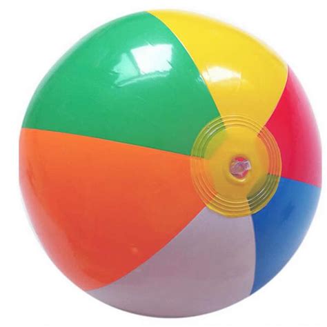 CCINEE 1PCs Beach Ball 35CM Colored Inflatable Beach Balls Rubber ...