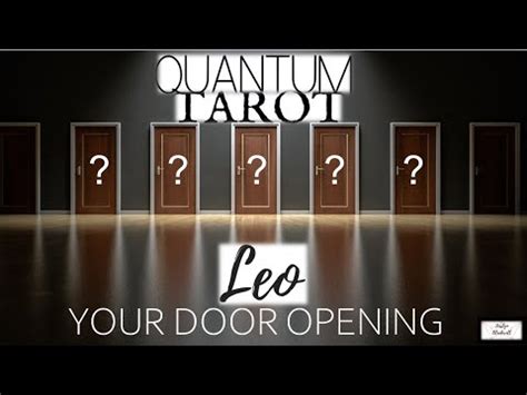 Leo Your Door Opening This Week New Moon Tarotscope YouTube