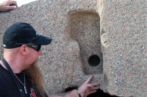 Lost Ancient Technology Of Egypt Curious Drill Holes In Stone Hidden