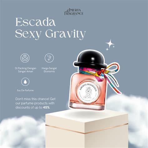 Jual Parfume Pria Wanita ESCADA SEXY GRAVITY Amerta Fragrance