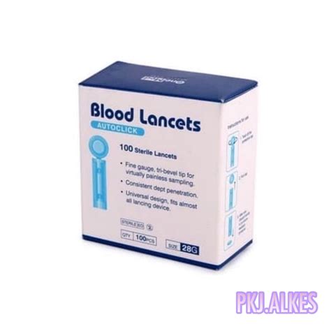 Jual Blood Lancet G Isi Onemed Shopee Indonesia