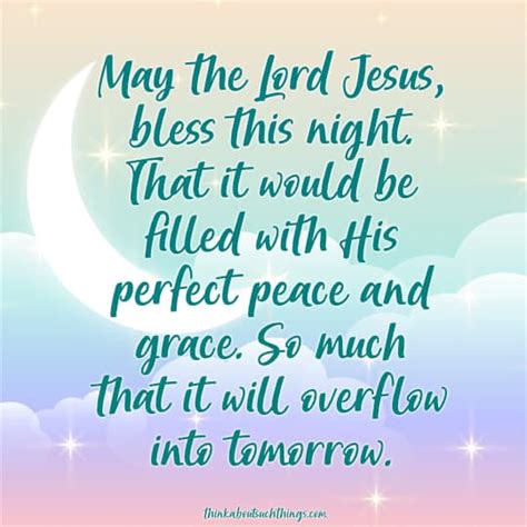 Christian Goodnight Prayer